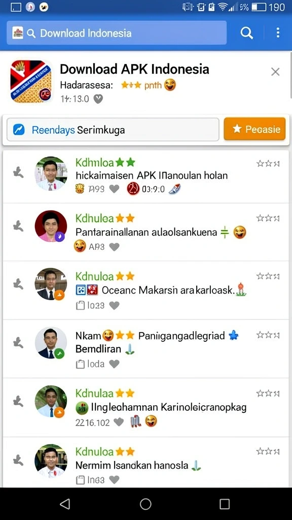 98spin - Tampilan antarmuka yang menarik dan intuitif.
