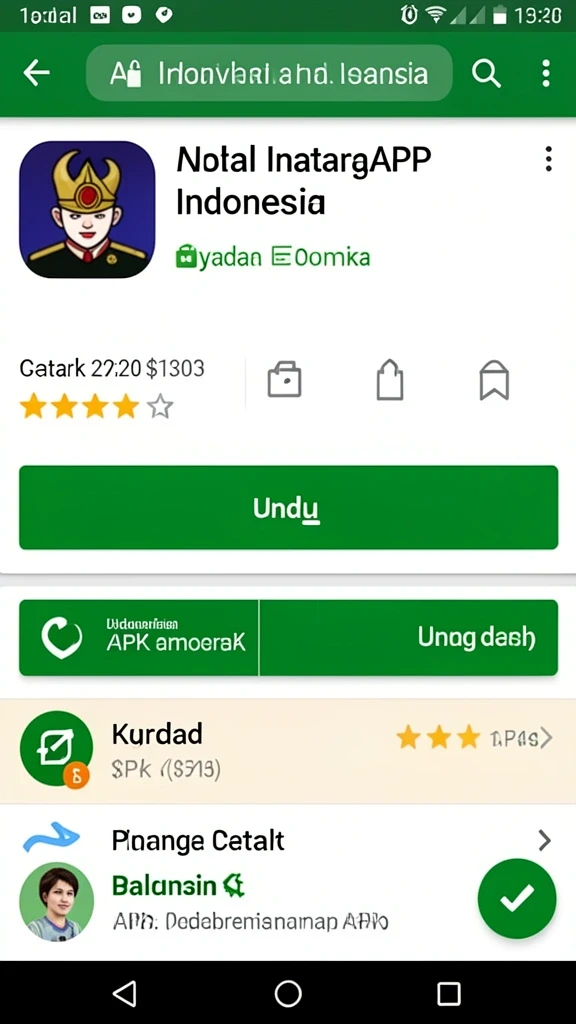 dewanusa - Screenshot menunjukkan karakter utama dalam aksi.