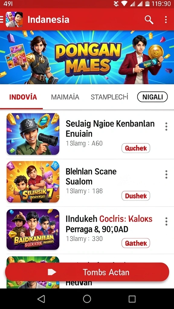 pk95 - Tampilan karakter yang menarik dan beragam.