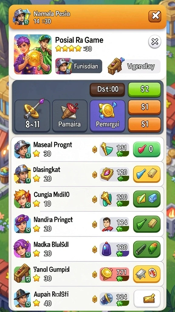zoro77 - Antarmuka permainan yang intuitif dan mudah digunakan.